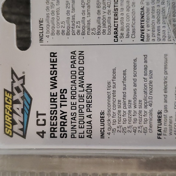 Pressure Washer Spray Tips - Picture 7 of 9